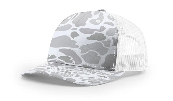 Richardson 112PFP Printed Five Panel Trucker - Duck Camo