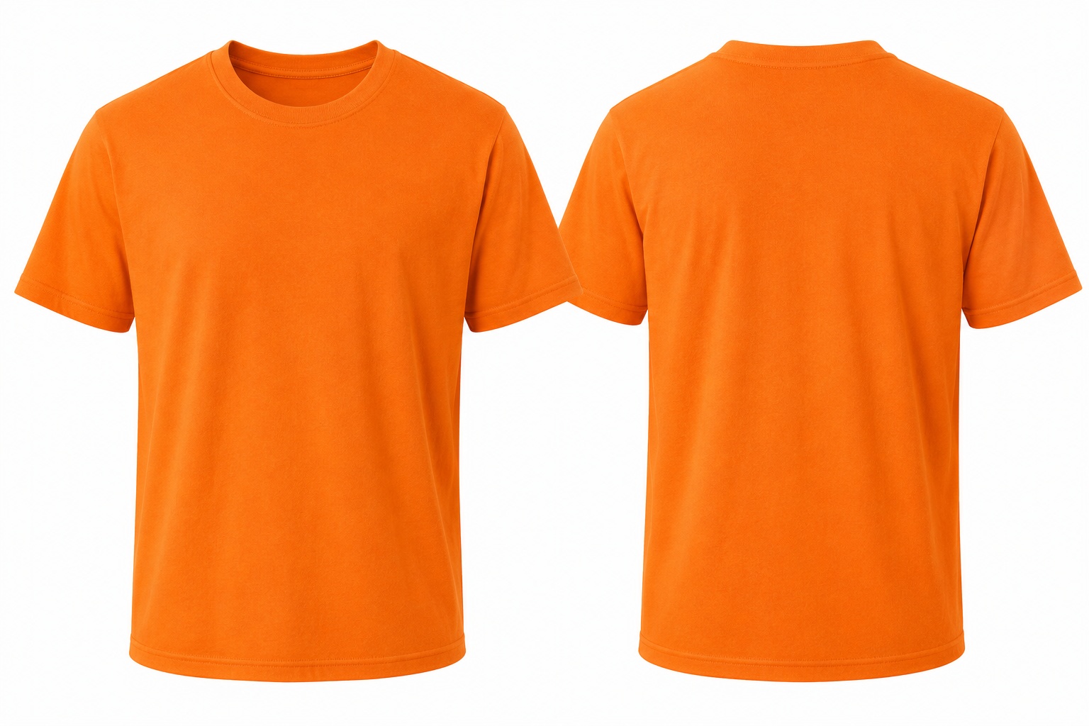 Bright Orange | mockup-both