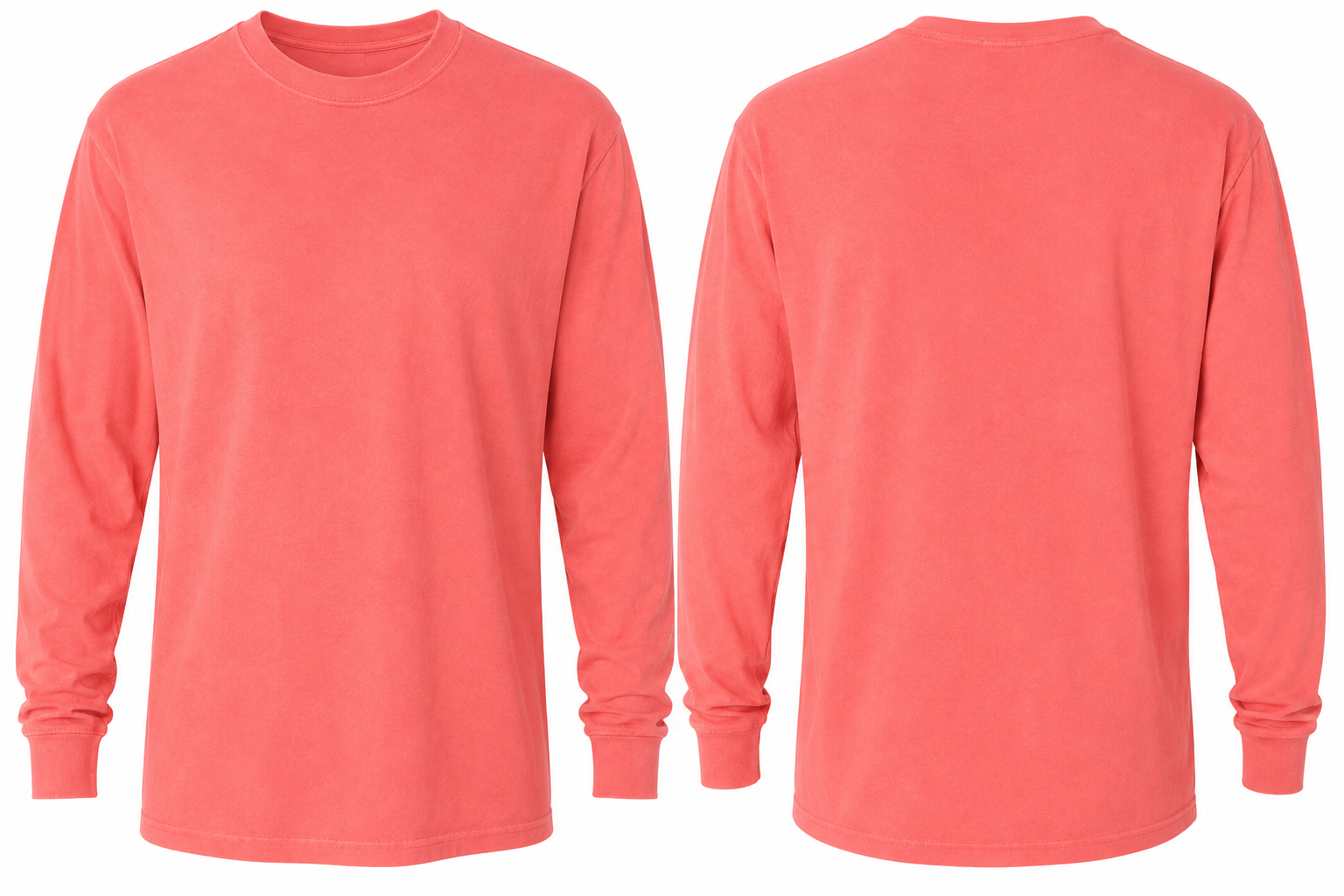 Bright Salmon | mockup-both
