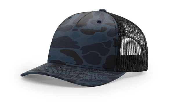 Richardson 112PFP Printed Five Panel Trucker - Duck Camo