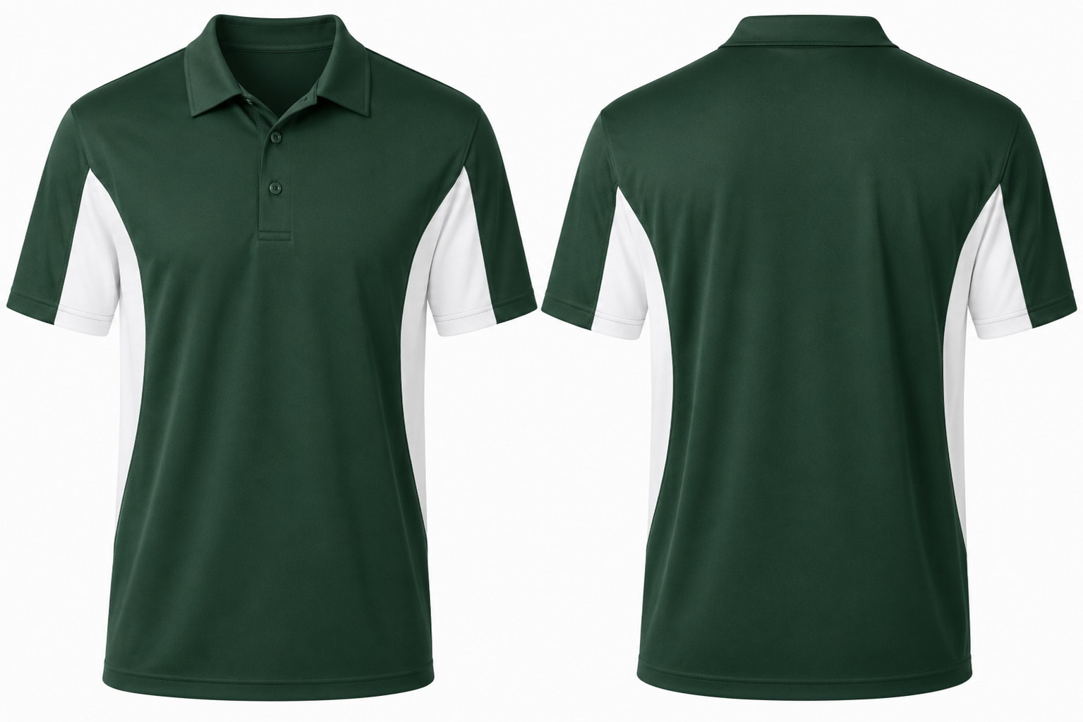 Forest Green/White | mockup-both