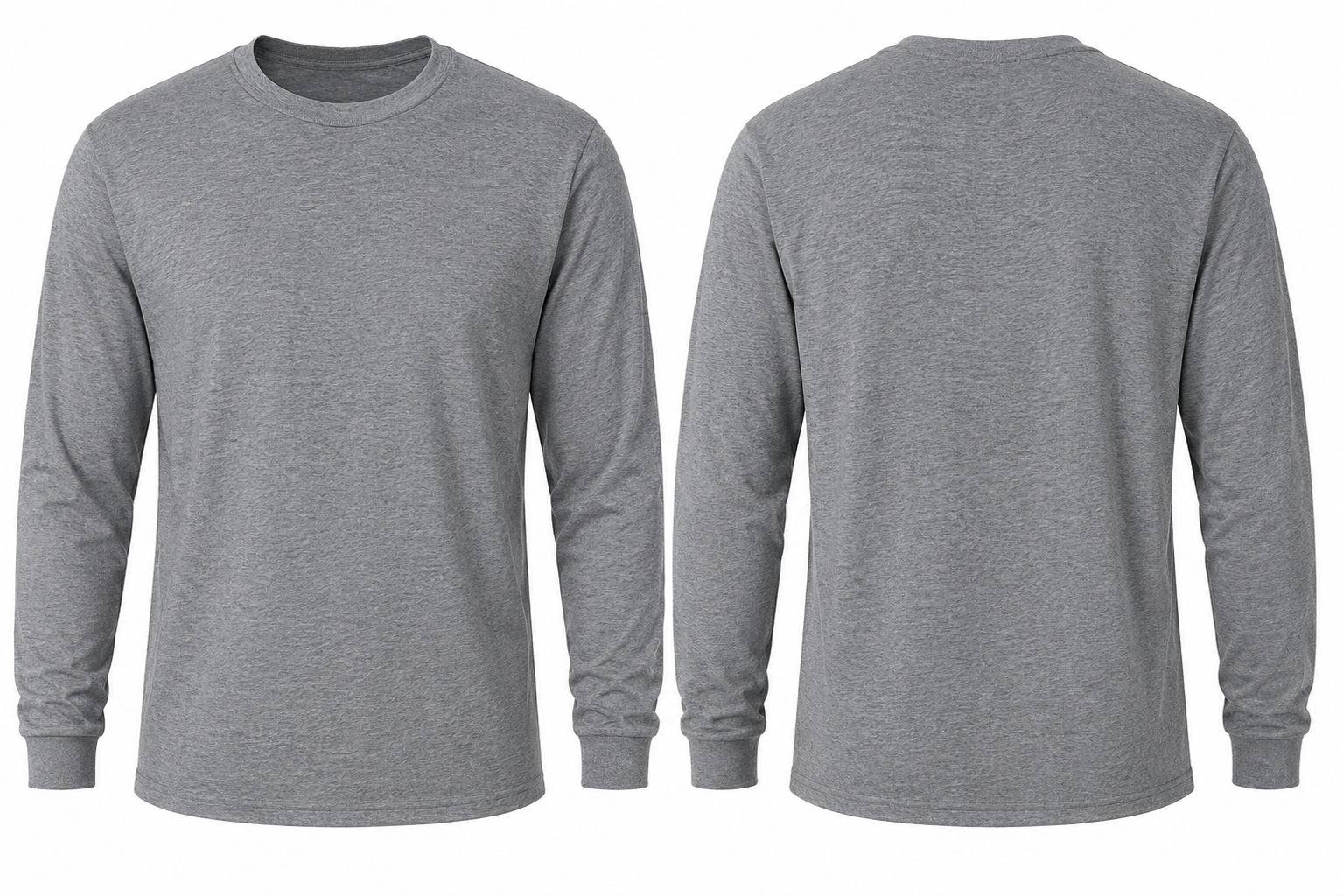 Graphite Heather | mockup-both