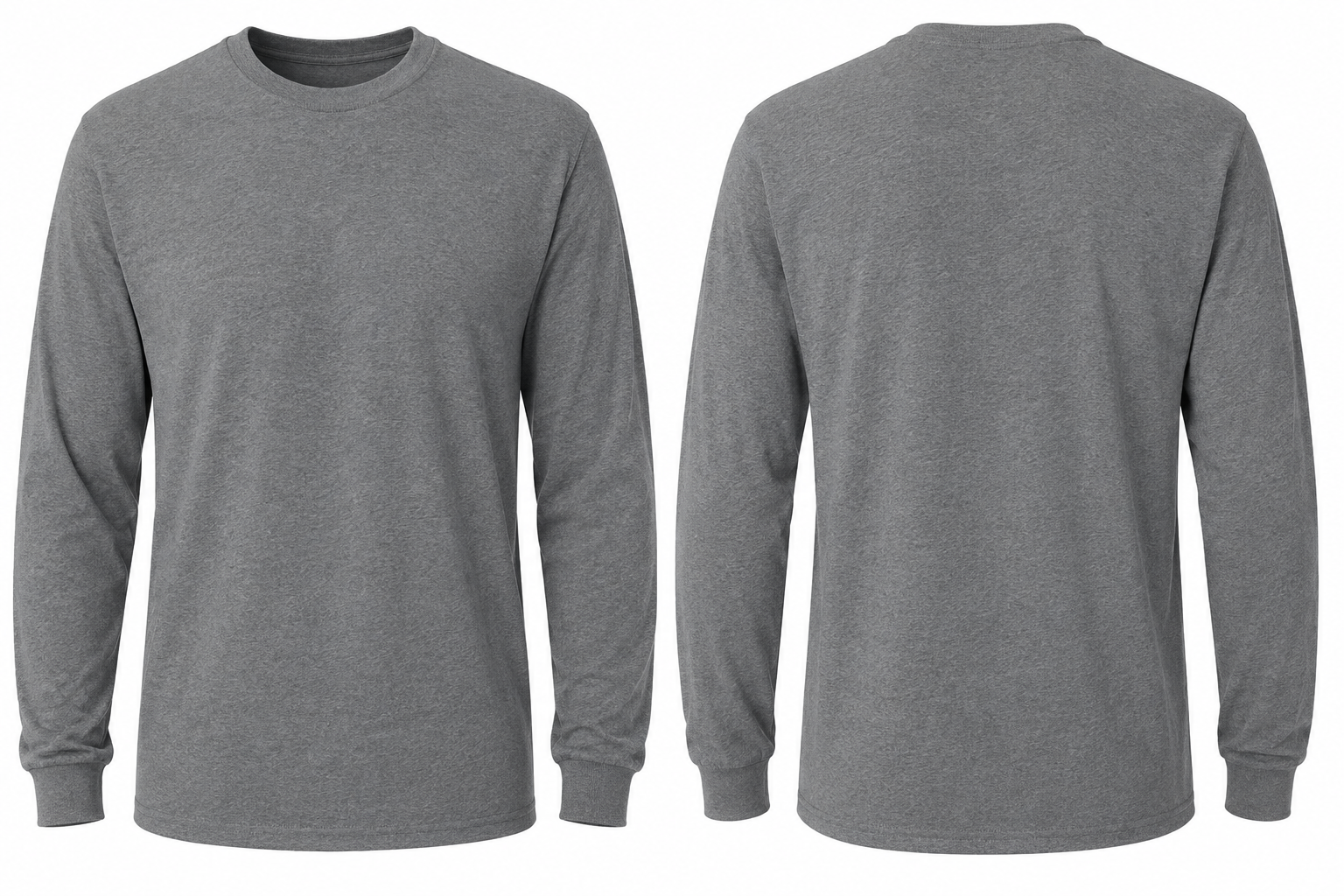 Graphite Heather | mockup-both