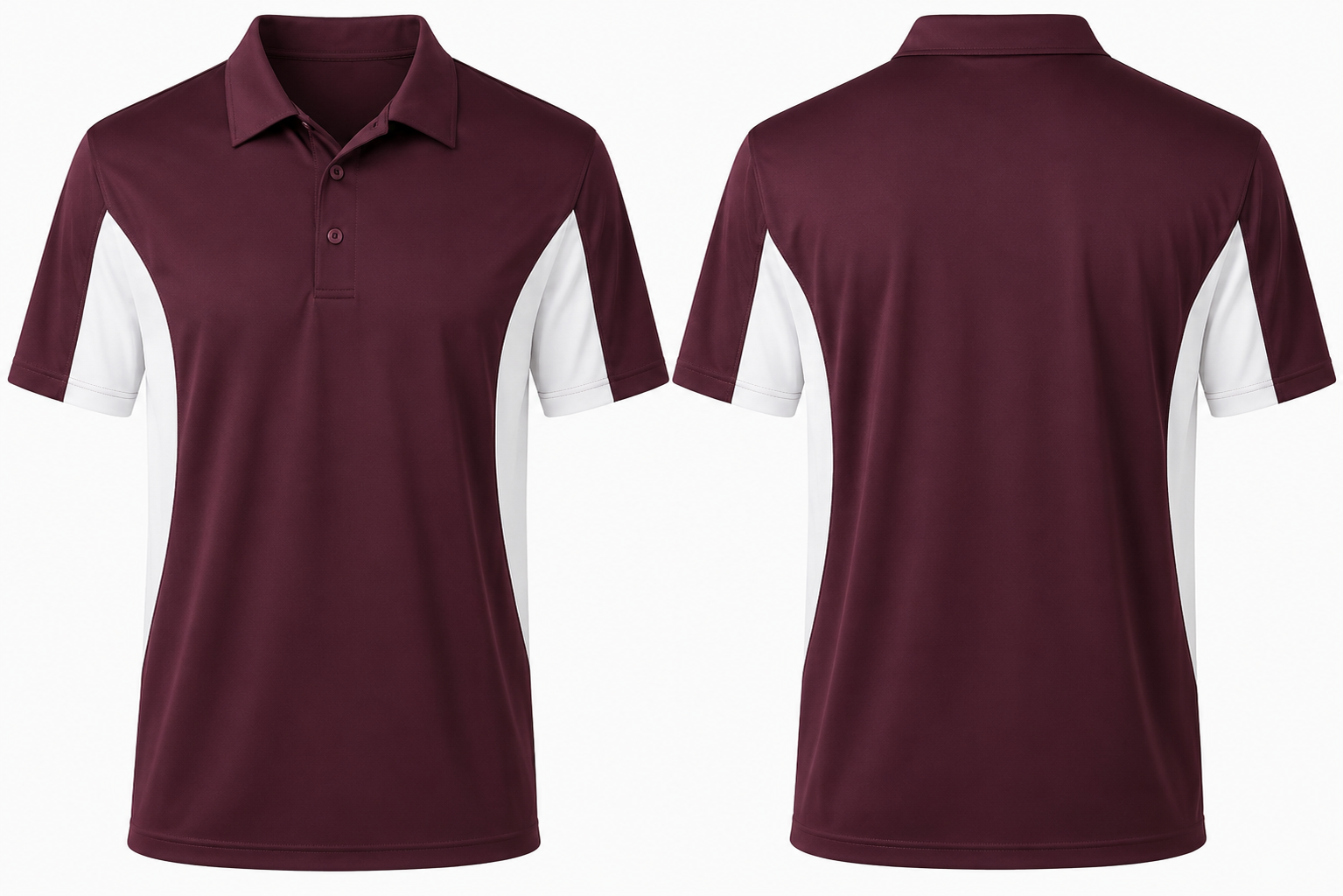 Maroon/White | mockup-both