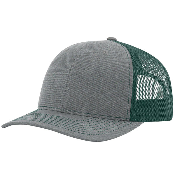 Heather Grey/Dark Green