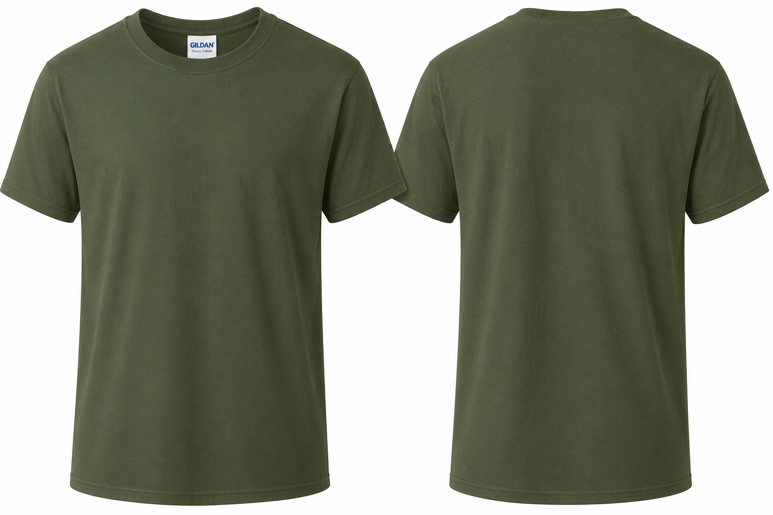 Military Green | mockup-both