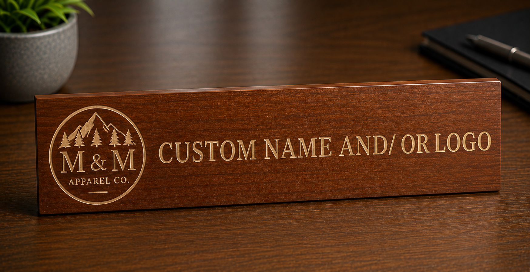 Custom Engraved Name Plate