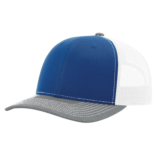 Royal/White/Heather Grey